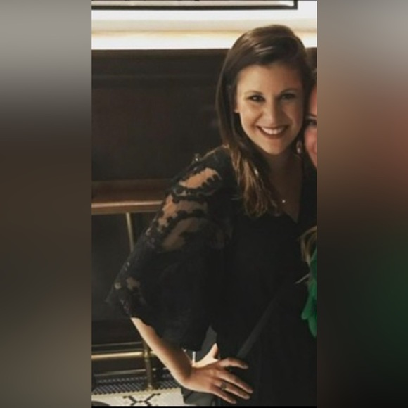 Black Lace Romper - Picture 2 of 6